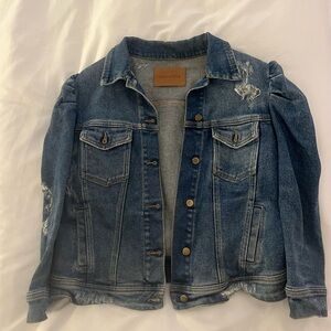 Retrofete Distressed Denim Jacket